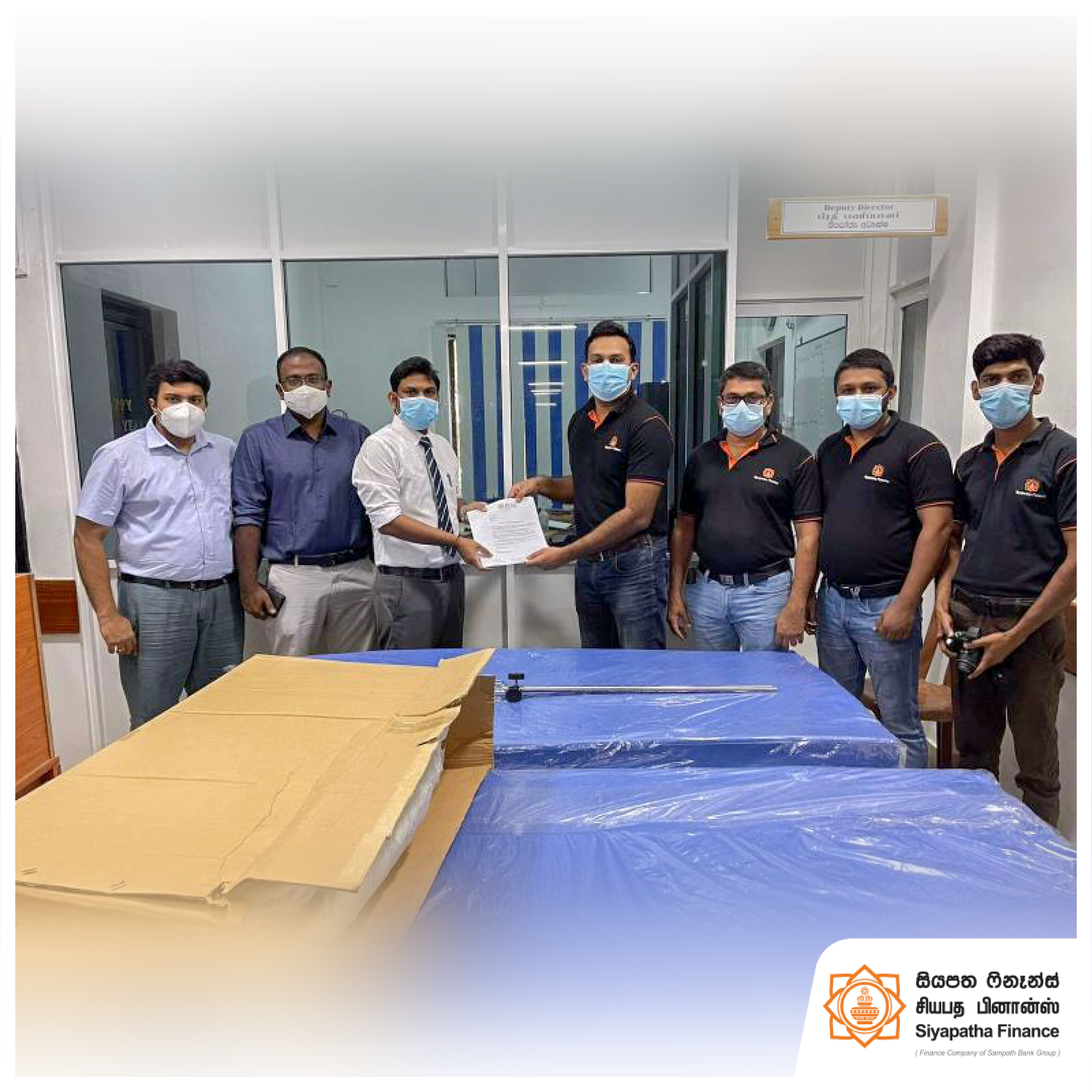 Siyapatha Finance donates Two Function Beds to District General Hospital of Vavuniya